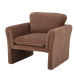 Bloomingville Paseo Lounge Stoel Bruin Polyester