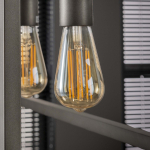 Lichtbron LED filament druppel - E27 6W 2100K 450lm dimbaar / Amberkleurig glas - Giga Meubel