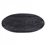 Eettafel Pure Black Mangohout 220cm - Giga Meubel