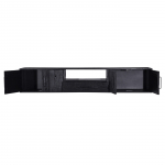 Zwevend Tv-meubel Pure Black 240cm - Giga Meubel 