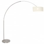 Steinhauer Sparkled Light Vloerlamp Met Kap Chintz Wit Ø50cm