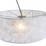 Steinhauer Sparkled Light Vloerlamp Met Kap Sizoflor Zilver
