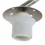 Steinhauer Sparkled Light Vloerlamp Met Kap Grijs Linnen Ø50cm