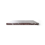 HKliving Snijplank Marmer Burgundy Polished