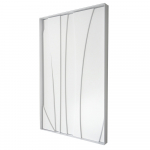Schilderij Milan Wit 80x120cm - Giga Meubel