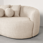 LABEL51 Bank Nesso 3-Zits Beige Bouclé