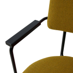 Hkliving Eetkamerstoel Met Armleuning Zwart Main Line Flax Goldhawk