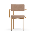 Hkliving Eetkamerstoel Met Armleuning Dusty Main Line Flax Morden