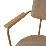 Hkliving Eetkamerstoel Met Armleuning Dusty Main Line Flax Morden