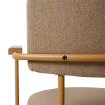 Hkliving Eetkamerstoel Met Armleuning Dusty Main Line Flax Morden