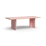 HKliving Eetkamertafel Roze Rechthoek 220cm