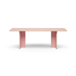 Hkliving Eetkamertafel Roze Rechthoek 220cm