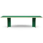 HKliving Eetkamertafel Groen Rechthoek 280cm