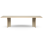 HKliving Eetkamertafel Cream Rechthoek 280cm