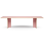 HKliving Eetkamertafel Roze Rechthoek 280cm