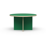 HKliving Eetkamertafel Groen Rond 130cm