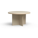Hkliving Eetkamertafel Cream Rond 130cm