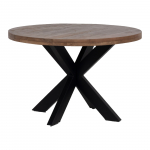 Eettafel Barn Rond Mangohout 100cm - Giga Meubel