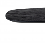 Eettafel Raoul Zwart Deens Ovaal 240cm - Giga Meubel
