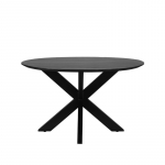 LABEL51 Eetkamertafel Zico Zwart Mangohout