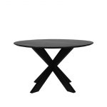 LABEL51 Eetkamertafel Zico Zwart Mangohout