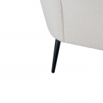 Fauteuil Fonz Teddy Wit - Giga Meubel
