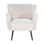 Fauteuil Fonz Teddy Wit - Giga Meubel