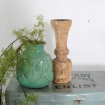 Houten kandelaar 15cm