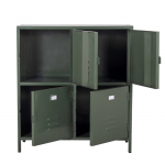 Locker New Vintage Groen 4-deurs - Giga Meubel