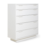 Hkliving Opbergkastje met Lades Eggshell Wit