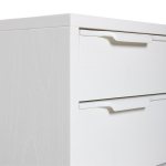 Hkliving Opbergkastje met Lades Eggshell Wit