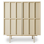 HKliving Dressoir Cupboard Cremè