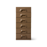 Hkliving Opbergkastje met 6 Lades Mocha