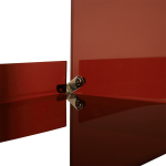 Hkliving Acrylic Cabinet 160cm Smokey Bruin