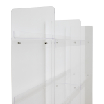 HKliving Acrylic Cabinet 160cm Clear