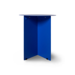 HKliving Metal Bijzettafel Rond Cobalt