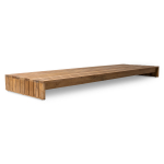 HKliving Lounge Coffee Table Teak