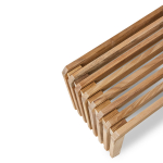 HKliving Bankje Slatted Teak XL