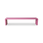 Hkliving Bankje Slatted Hot Roze L
