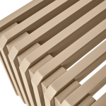 Hkliving Bankje Slatted Sand L