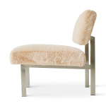 HKliving Fauteuil Furry Champagne