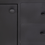 Open Kast Fik Zwart Small - Giga Meubel 