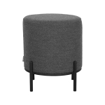 LABEL51 Poef Troy M Grijs Bouclé Ø41cm