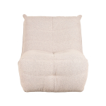 LABEL51 Fauteuil Take It Easy Naturel Boucle