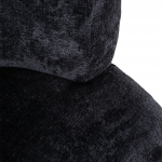 Richmond Fauteuil Donna Zwart Chenille