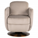 Richmond Draaifauteuil Turner Khaki Velvet