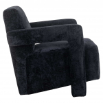 Richmond Fauteuil Devanto Zwart Chenille