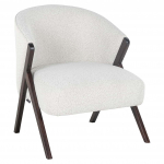 Richmond Fauteuil Mia Bouclé Wit