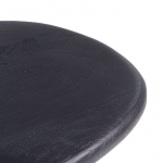 Salontafel Gin Zwart Ovaal 130cm - Giga Meubel