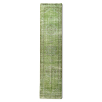 HKliving Wool Gevlochten Runner Groen (80x350)